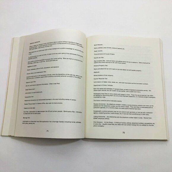 The Big Brother Game Vintage Book by Scott French 1975 Surveillance - Picture 5 of 8